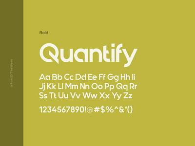 Quantify app design design design inspiration font font inspiration font of the week fotw free fonts free typeface google fonts graphic design interface type inspiration typeface typography ui user experience user interface ux web design