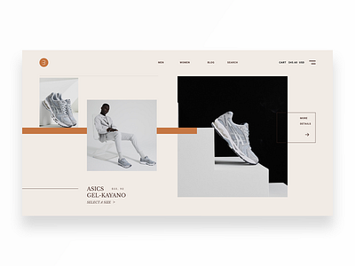 Ecommerce Product Page animation brand business design digital gif minimal motion ui ux