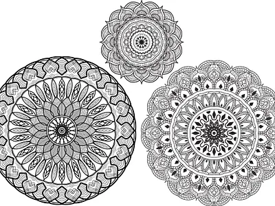 Mandala logo design 2 logo mandala mandala design mandala logo design