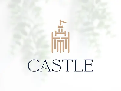 Logo/Branding Design for Castle. abstract brand brand design brand identity branding branding and identity branding design castle logo logo logo design logodesign logotype minimal minimalist logo simple typography vector wine branding wine label wine logo