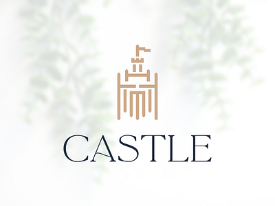 Logo/Branding Design for Castle. abstract brand brand design brand identity branding branding and identity branding design castle logo logo logo design logodesign logotype minimal minimalist logo simple typography vector wine branding wine label wine logo