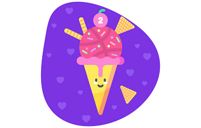 ice cream dribbble dribbble invite dribbble invites