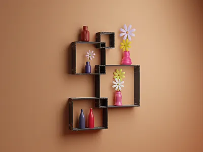Wall Shelf | 3D 3d b3d beginner blender blender 3d blender3d