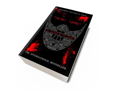 The silence of the lambs adobe adobeillustator anthonyhopkins art book bookcover bookcoverdesign cannibal hannibal hanniballecter jodiefoster lambs silence thesilenceofthelambs thomasharris
