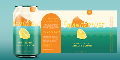 Hard Seltzer Concept branding branding design can hard seltzer illustration label design label packaging packaging packaging design seltzer vector