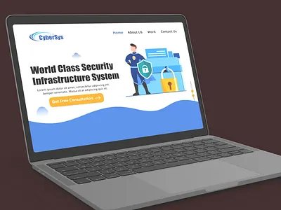 CyberSys Desktop Screen 2021 04 05 design ui ux web website