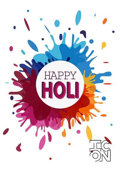 Happy Holi Festival banner design happy holi holi icon icon designs illustration illustrator jariwala poster poster designs sankalp sankalp jariwala