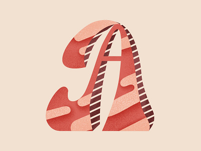 36 Days of Type - Letter A 36 days of type 36 days of type a 36daysoftype a bulgaria bulgarian design illustration lettering logo texture type typeface typography vector буква букви българия графичен дизайнер типография