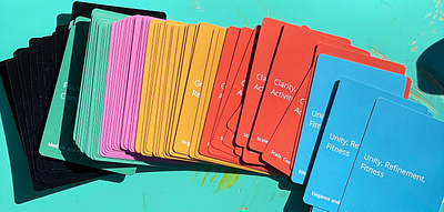 Visual Communication Design Cards analog branding sketchapp typography