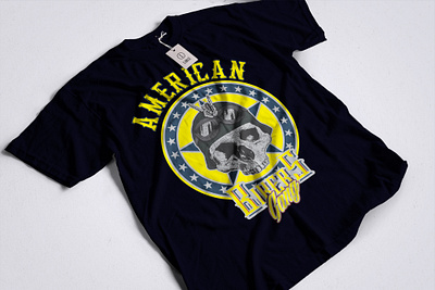 American baiker t shirt design