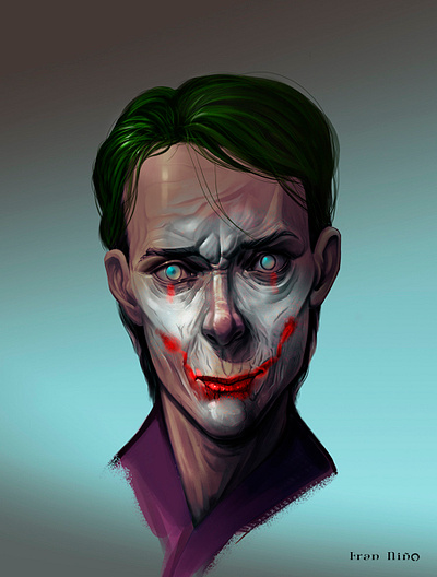 J 2dart characterdesign concept digital art illustration joker