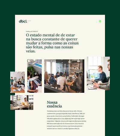 DBCL Page design law firm lawyer ui ux website website design