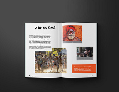 Aboriginal Australians Magazine editorial editorial design graphic design magazine magazine cover magazine design