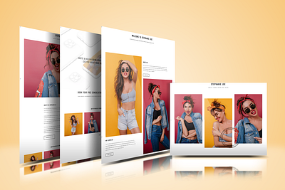 Stephanie Jo Squarespace Template