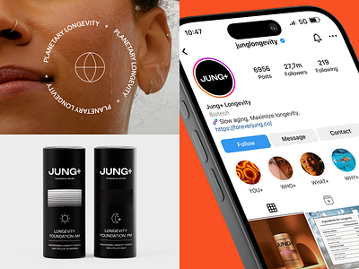 Graphic Design & Marketing for Healthcare | Jung brand brand design branding branding inspiration branding template branding ui cool branding healthcare branding instagram posts instagram template instragram grid marketing collateral marketing materials packaging design packaging healthcare