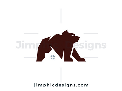 Bear House Logo branding design graphic design logo logo design vector