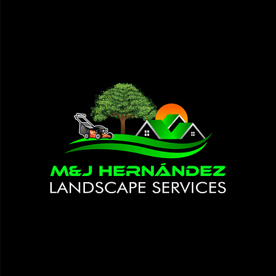 landscaping logo branding graphic design landscaping logo logo motion graphics