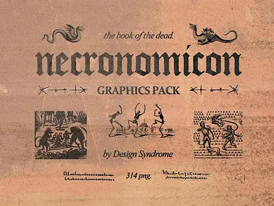 Necronomicon Graphics Pack ancient arcane book clipart clipping dead download mysterious necronomicon occult old pixelbuddha png symbols transparent witch witchcraft