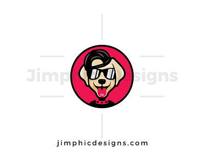 Cool Dog Logo branding design graphic design logo logo design vector