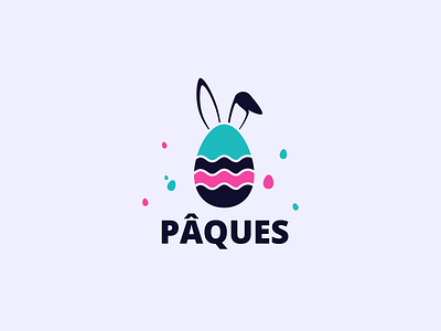 Erisium - Easter branding communication easter flat logo vecteur vector