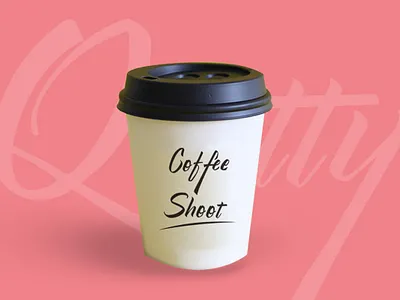 Cup a Coffee - Qistty Display Font branding design flamingo font font awesome font design font family fonts illustration logo peach pink pink logo rose sakura typography