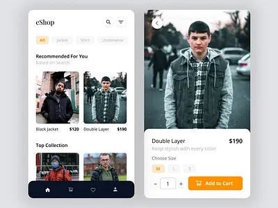 Simple Ecommerce adobe illustrator adobe xd branding illustration mobile app mobile app design mobile design mobile ui mobile uiux mockup