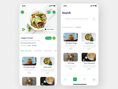 Food recipe App app art design designs flat food app new news ui uidesign uiux ux
