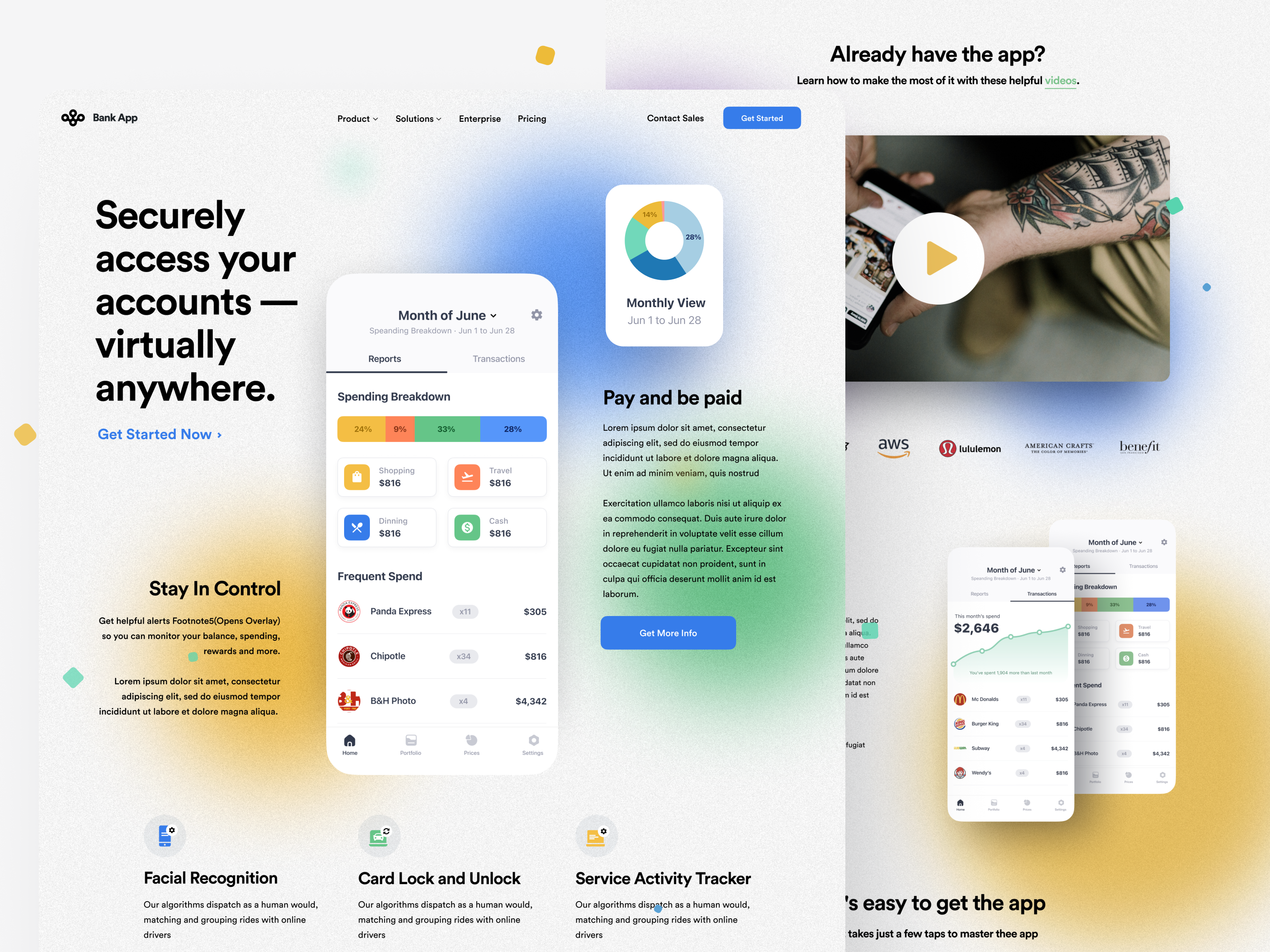Example of Website Design For Saa S Startups