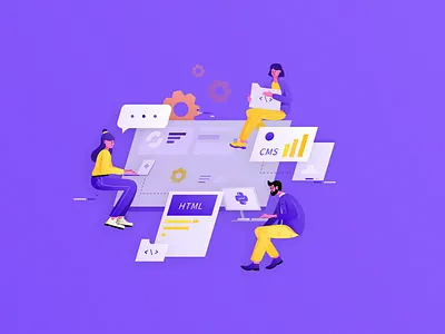 Programming design graphic design illustration illustrator programming programming language ui 小场景