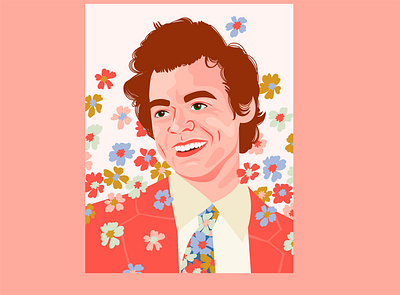 Harry Styles Portrait harry styles illustration art illustrations illustrator one direction portrait portrait art portrait illustration portraits