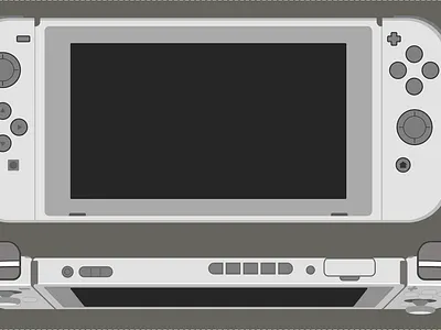 Gamepad - Switch design system figma illustration logo vector zelda