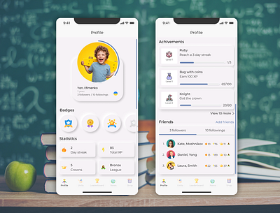 Daily UI Challenge 006 (User profile) daily ui 006