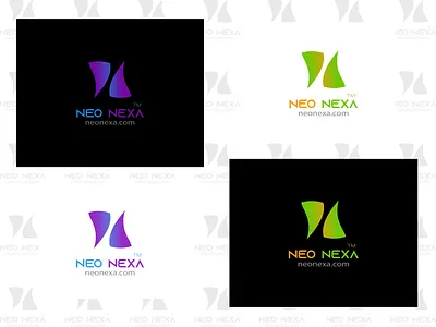 Neo Nexa branding freelancing gradient color logo illustration logo logo design logo designer logo for technology n letter logo software company logo typography