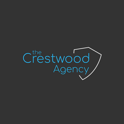 Crestwood Agency logo advisor logo agency logo designer logo logo design logotype real state responsive trust logo