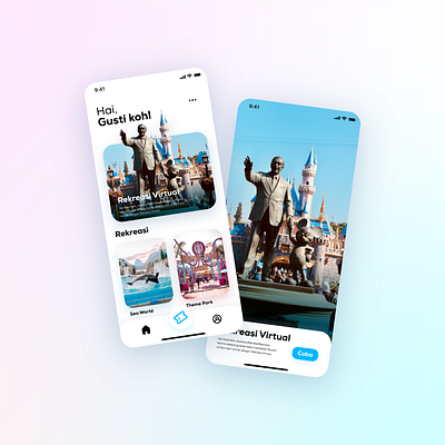 Theme Park - Ticket Booking App app design figma mobile app mobile app design theme park ticket app ticket booking ui uidesign uiux user interface vacation