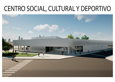 Centro Social, Cultural y Deportivo - 2020 architecture arq design renders