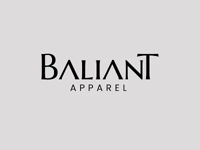 Baliant aparel logo lettermark logo logo logo inspiration logo inspirations logodaily logodesign logofolio logos logotype