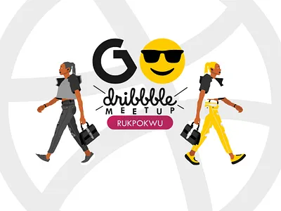 dRIBBBLE GO design flat illustration minimal vector