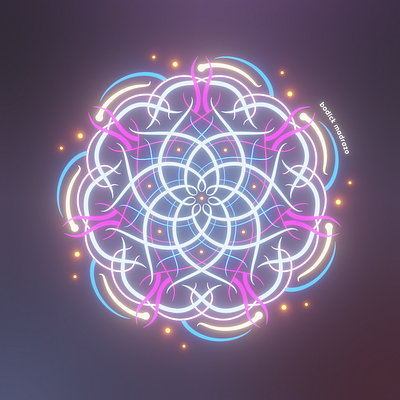 Mandala 2020 15 july blender blender 3d blender3d mandala