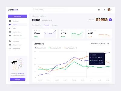 Marketing Platform agilie clean digital illustration interface marketing marketing site ui ukraine ux web web design