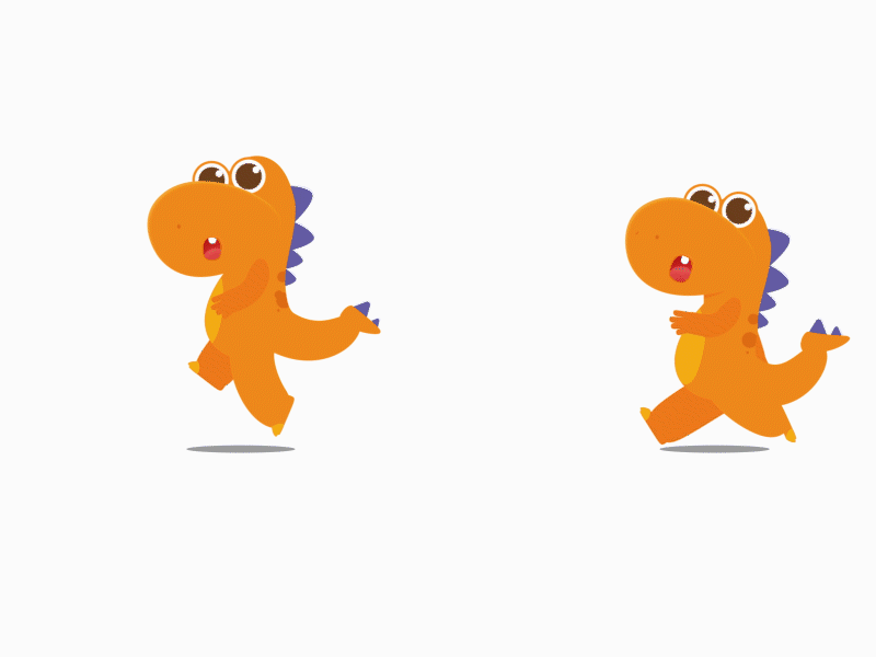 Run ae aftereffects ai animated gif animation dragon dragons gif illustration loop loop animation motion run runing walk walking