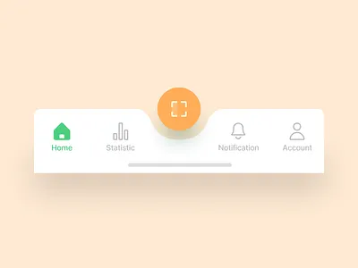 Tab Bar Component component creative daily ui dailyui design ethics illustration inspiration inspirations layout polish tab bar tabbar ui user interface uxtrends