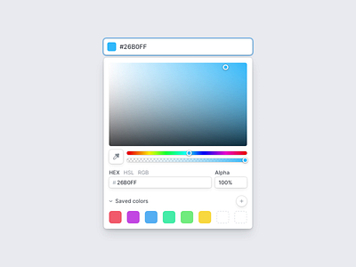 Color Picker color pick color picker component eye dropper widget