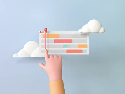 ProtoPie Interaction Recipes 3D Artwork 3d board 3d cloud 3d hand 3d illustration animation artwork collaboration communication inspiration interaction recipe interactiondesign kanban protopie team