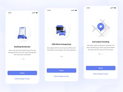 On Boarding - Alocaway Travel App app design icon illustration onboarding travel travel agency travel app traveling ui uidesign ux uxui