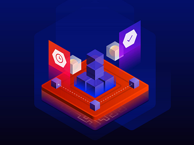 CI/CD Automation adobe illustrator after effects animation design illustration isometric motion