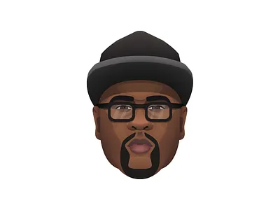 GTA San Andreas - character Big Smoke art character design fanart gradient gta hero illustration illustrator vector