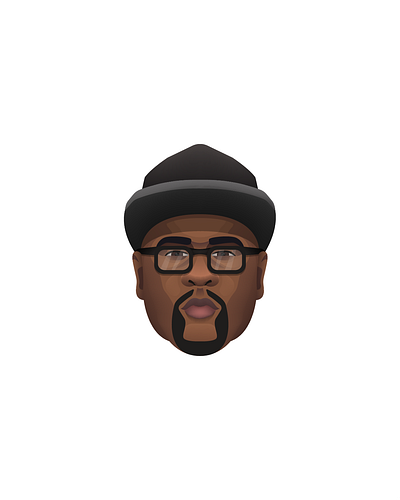 GTA San Andreas - character Big Smoke art character design fanart gradient gta hero illustration illustrator vector