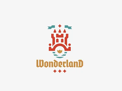 Wonderland bridge castle logo
