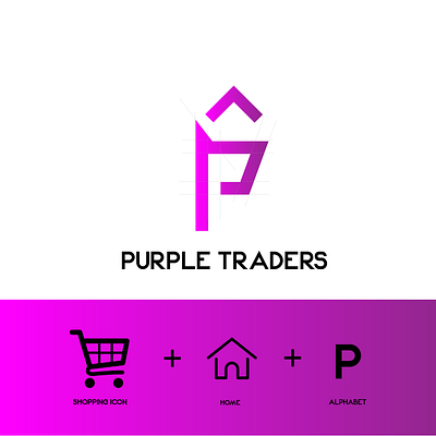 Purple Traders logo